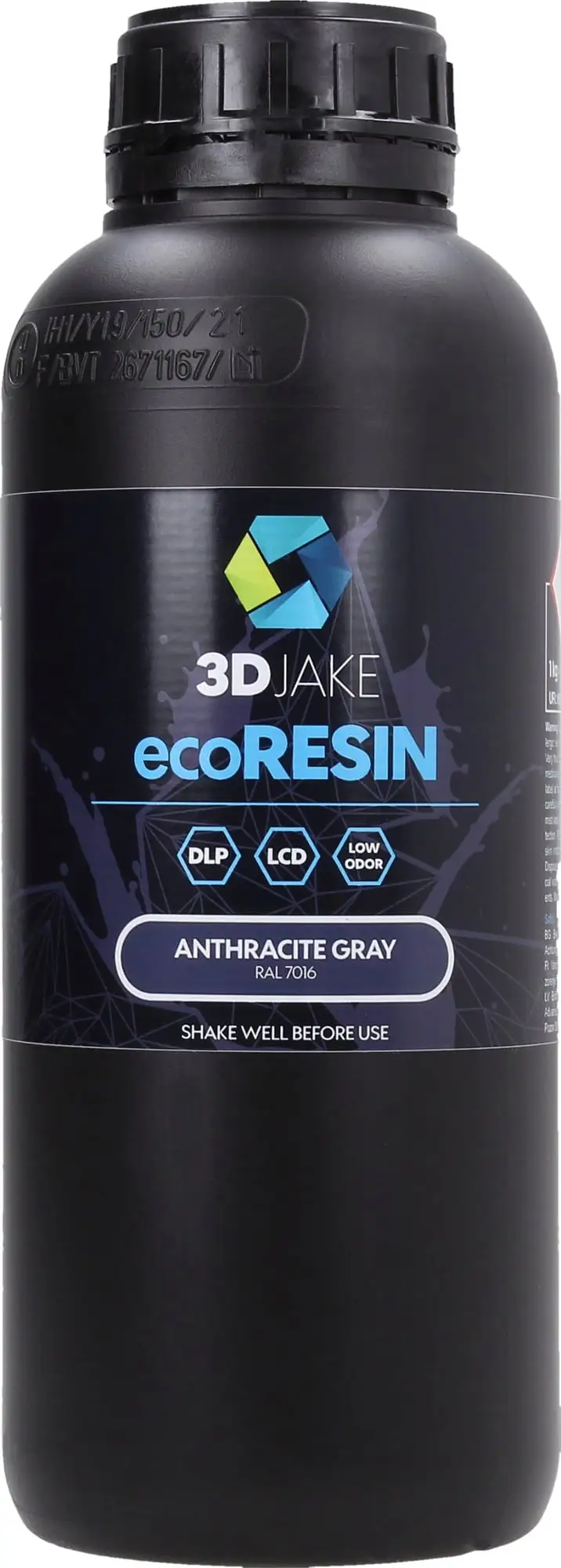 3DJAKE EcoResin Anthracite Grey, 1.000 G 3 3DJAKE EcoResin Anthracite Grey, 1.000 G