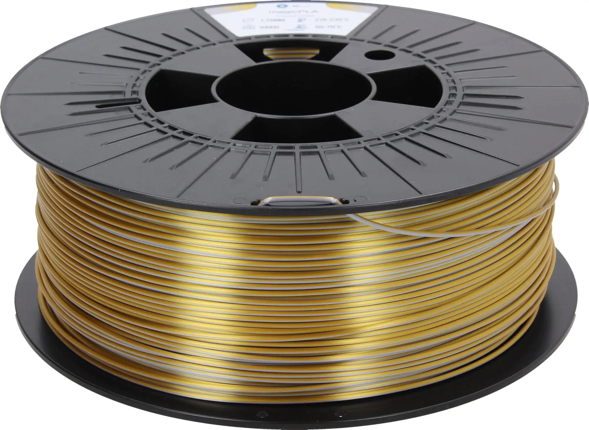 3DJAKE MagicPLA Frozen Gold, 1,75 Mm / 250 G 3 3DJAKE MagicPLA Frozen Gold, 1,75 Mm / 250 G