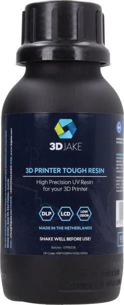 3DJAKE Resin Tough Dark Grey, 500 G