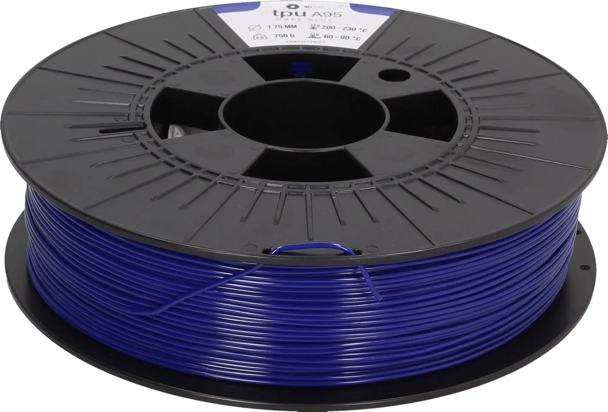 3DJAKE TPU A95 Dark Blue, 1,75 Mm / 750 G 3 3DJAKE TPU A95 Dark Blue, 1,75 Mm / 750 G