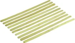 YUKI MODEL Wooden Stirring Staff - 10 Pieces, 1 Pkg.