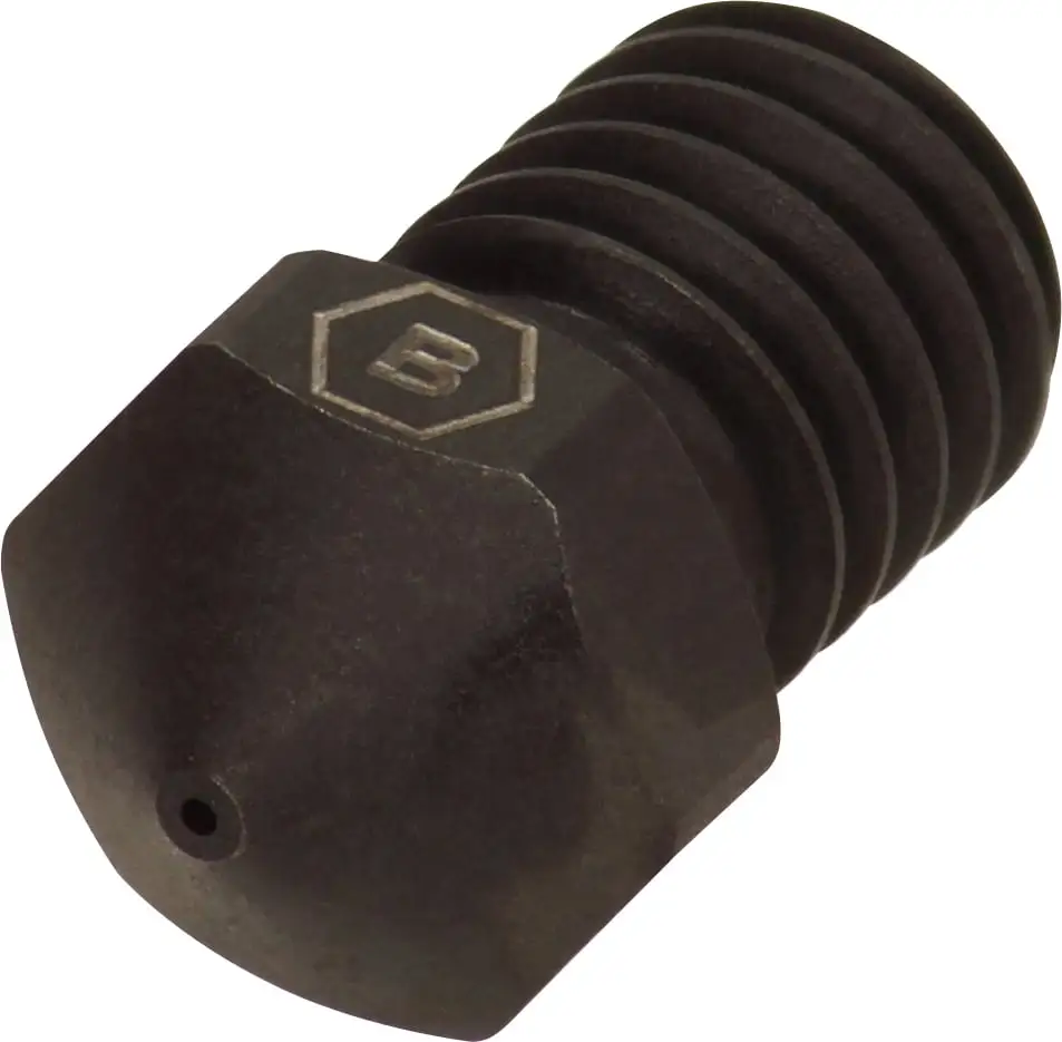 BROZZL Hardened Steel Nozzles For E3D V6, 0.4 Mm 3 BROZZL Hardened Steel Nozzles For E3D V6, 0.4 Mm