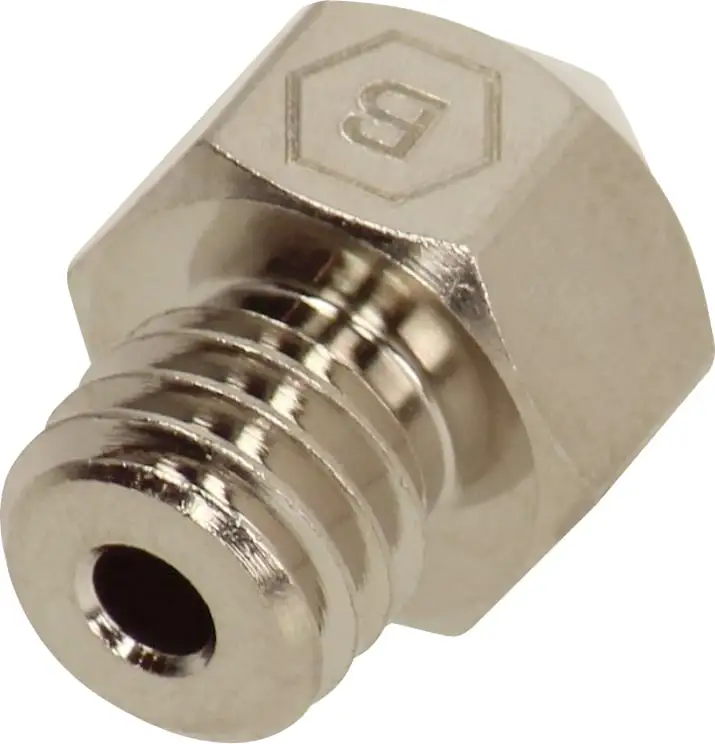 BROZZL MK8 Nozzle - Copper Plated, 0.4 Mm 4 BROZZL MK8 Nozzle - Copper Plated, 0.4 Mm - Image 2