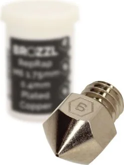 BROZZL MK8 Nozzle - Copper Plated, 0.4 Mm 7 BROZZL MK8 Nozzle - Copper Plated, 0.4 Mm -Filaments Shop brozzl mk8 nozzle copper plated 272160 en