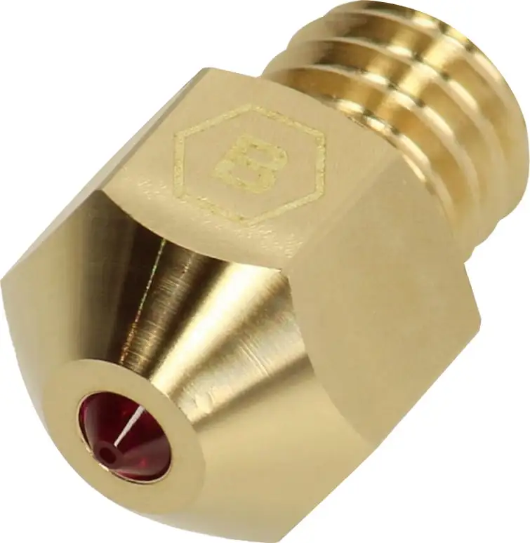 BROZZL MK8 Ruby Nozzle, 0.4 Mm 3 BROZZL MK8 Ruby Nozzle, 0.4 Mm