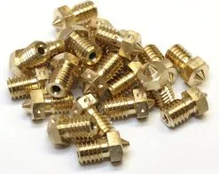 E3D V6 Brass Nozzle - 1.75 Mm, 0.40 Mm