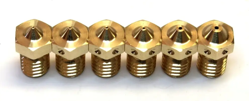 E3D V6 Brass Nozzle - 1.75 Mm, 0.40 Mm 5 E3D V6 Brass Nozzle - 1.75 Mm, 0.40 Mm - Image 3