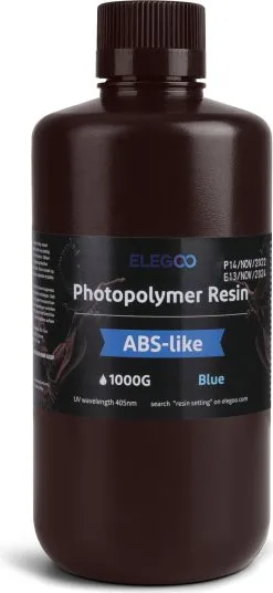 Elegoo ABS-like Resin Blue, 1.000 G
