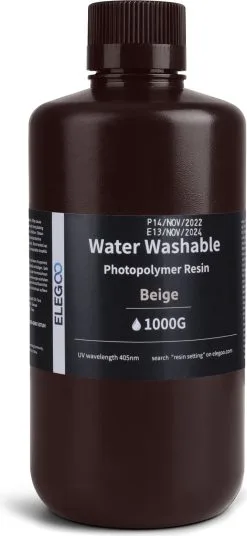 Elegoo Water Washable Resin Beige, 1.000 G