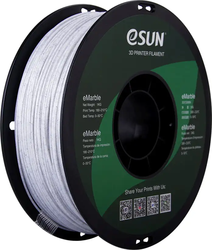 ESUN EMarble Natural, 1.75 Mm / 1000 G 3 ESUN EMarble Natural, 1.75 Mm / 1000 G