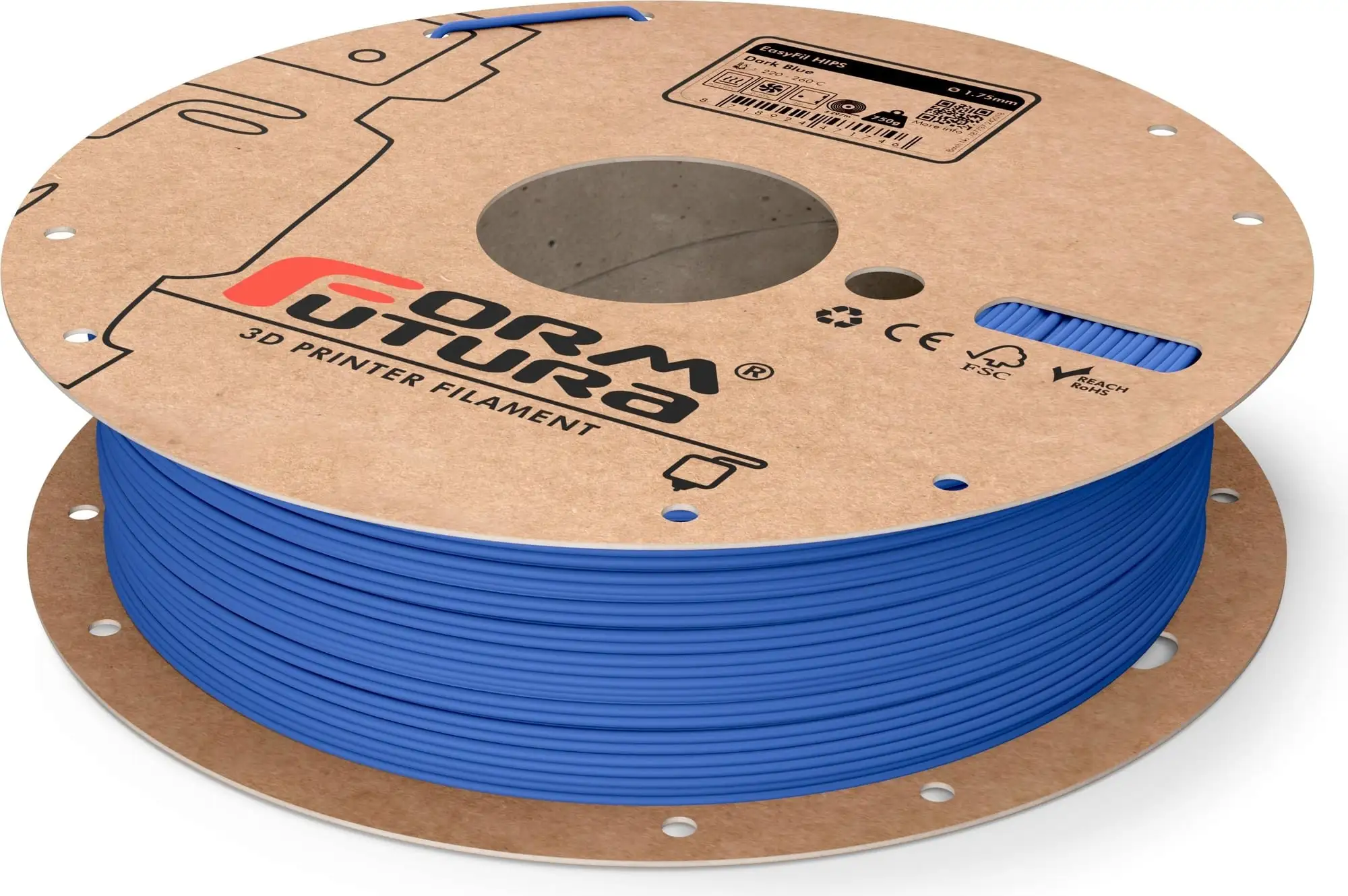 Formfutura EasyFil™ HIPS Dark Blue, 1,75 Mm 2 Formfutura EasyFil™ HIPS Dark Blue, 1,75 Mm