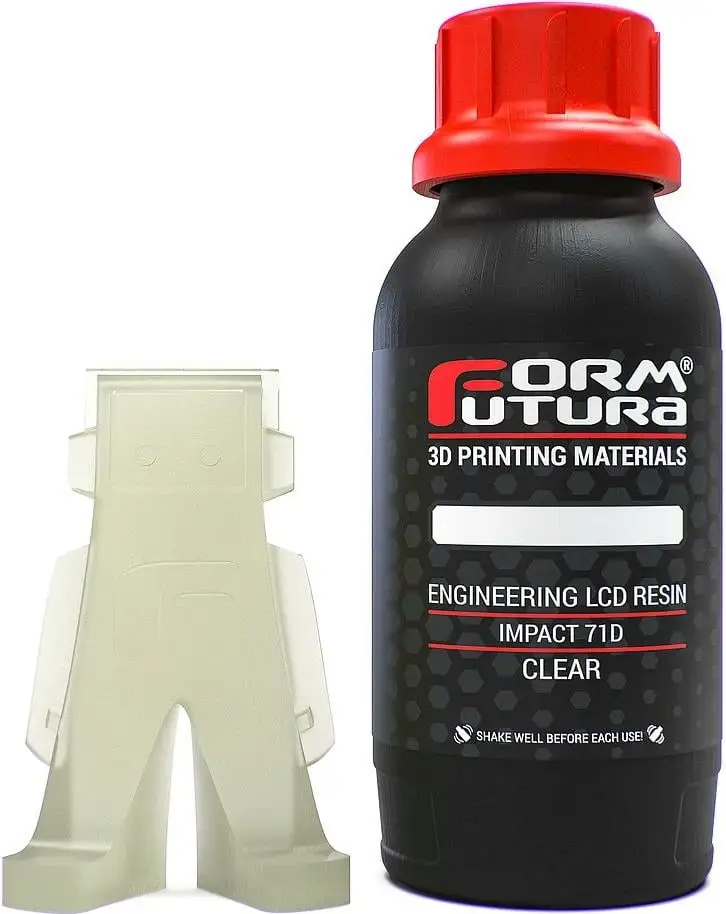 Formfutura Engineering LCD Series Impact 71D Resin Clear, 500 G 3 Formfutura Engineering LCD Series Impact 71D Resin Clear, 500 G
