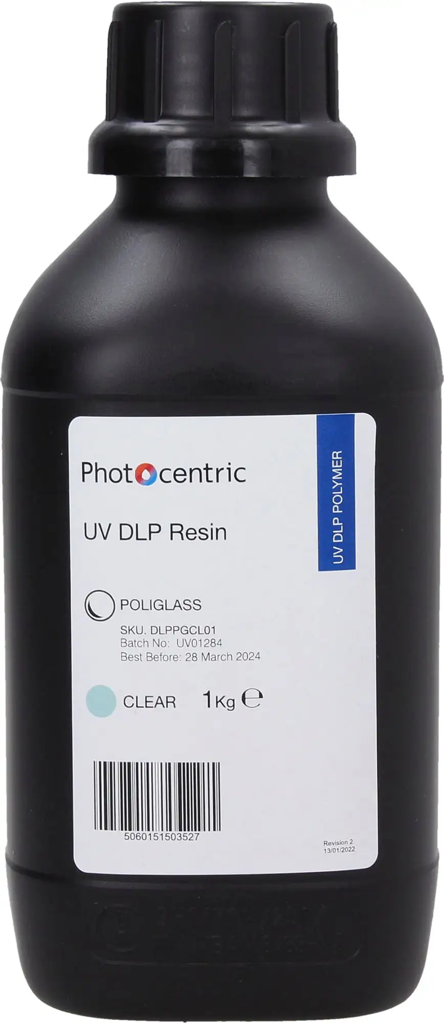 PhotoCentric3D UV DLP Poliglass, 1.000 G 3 PhotoCentric3D UV DLP Poliglass, 1.000 G