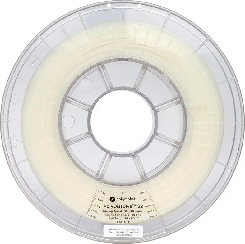 Polymaker PolyDissolve S2, 1.75 Mm 4 Polymaker PolyDissolve S2, 1.75 Mm - Image 2