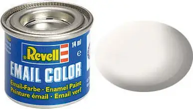 Revell Enamel Color - White Matte, 14 Ml 3 Revell Enamel Color - White Matte, 14 Ml