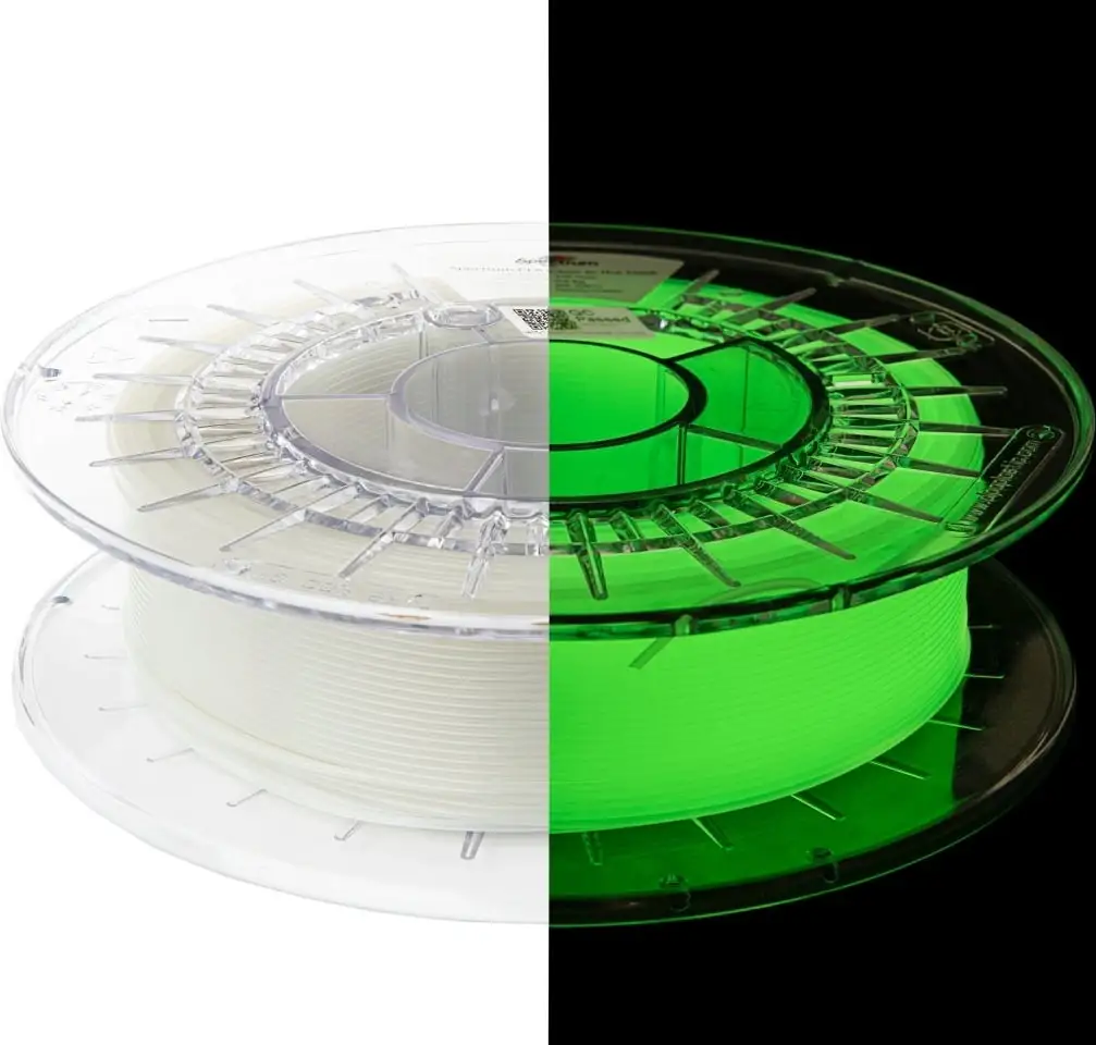Spectrum PET-G Glow In The Dark Yellow-Green, 1.75 Mm / 500 G 3 Spectrum PET-G Glow In The Dark Yellow-Green, 1.75 Mm / 500 G