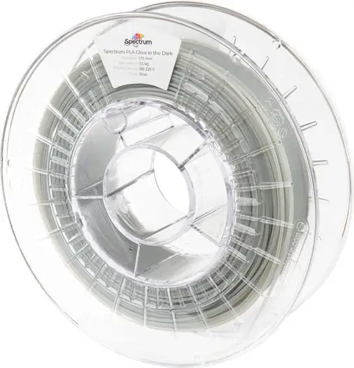 Spectrum PLA Special Glow In Dark Blue, 1.75mm / 500g 4 Spectrum PLA Special Glow In Dark Blue, 1.75mm / 500g - Image 2